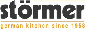 Störmer logo with the text "german kitchen since 1958" underneath.